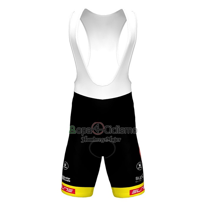 Bingoal WB Ropa Ciclismo Culotte Corto 2022 Hombre Mangas Cortas AMarillo